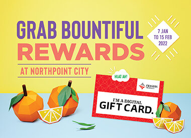 Receive BONUS Rewards at Northpoint City!
