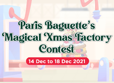 Northpoint City - Paris Baguette's Magical X'mas Factory Contest